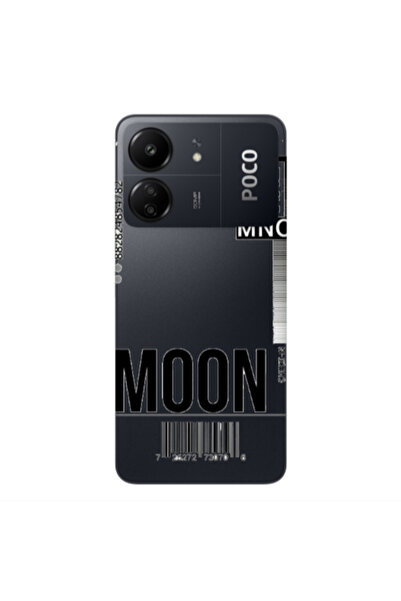 Other Xiaomi Poco C65 A ticket to the moon Transparent Silicone TPU Θήκη