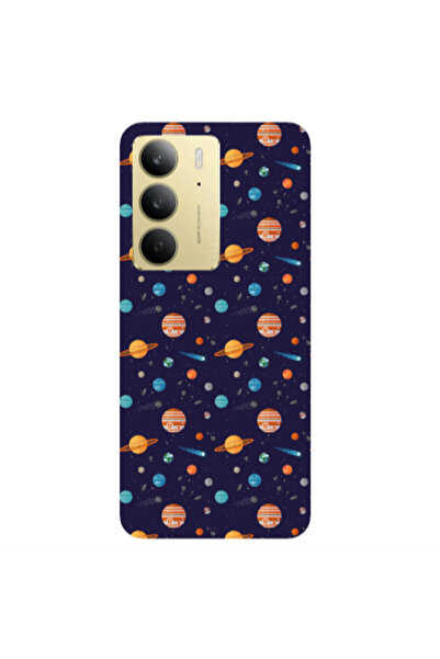 Other Realme C 75 Planets Transparent Silicone TPU Θήκη