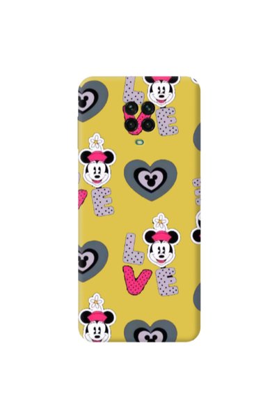 Other Xiaomi Redmi Note 9 Pro Minnie Yellow Colored Silicone TPU Θήκη