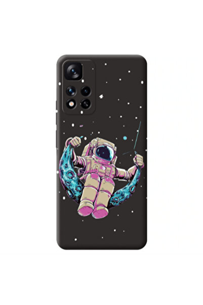 Other Xiaomi Redmi Note 11 Pro 5G Astronaut swinging on the moon Black Colore...