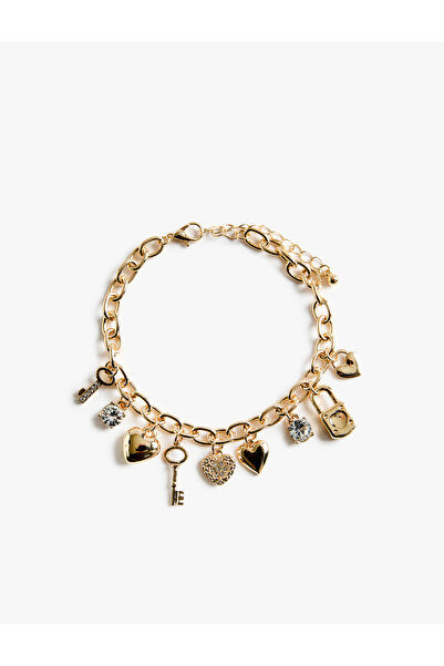 Koton Charm Detaylı Zincir Bileklik