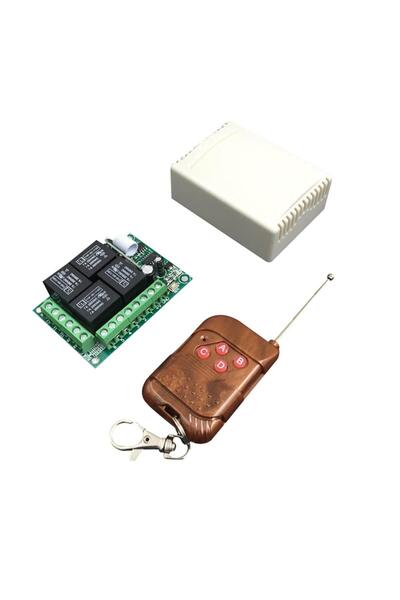 Avex Kit telecomandă + Receptor cu 4 canale pentru automatizare (Tip 2)