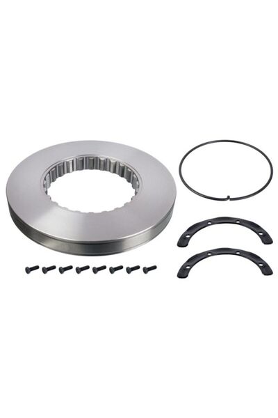 FEBI BILSTEIN Set 2 Discuri Frana Fata/Spate Dreapta/Stanga (410mmx45mm) Volv...