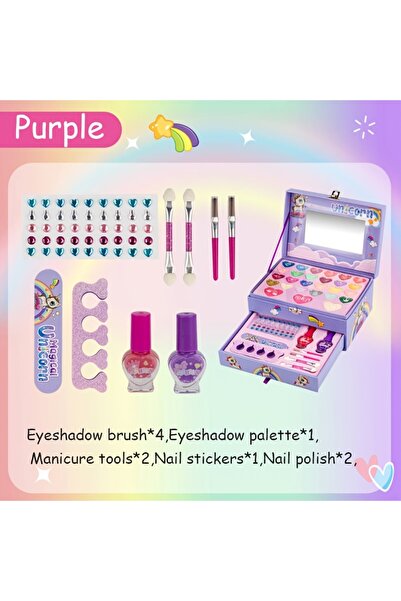 RollsTimi Children's washable makeup tool set