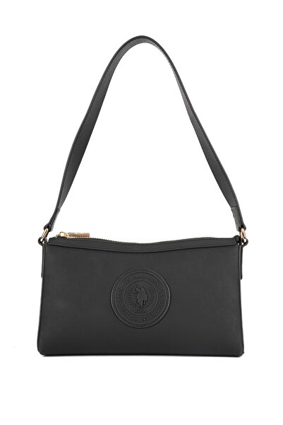 U.S. Polo Assn. Black-Black Women's Shoulder Bag Us26634