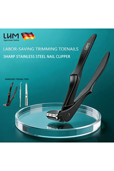 Choice Ingrown Nail Clippers, Slanted Curved Blade Toenail Clippers, Wide Jaw...