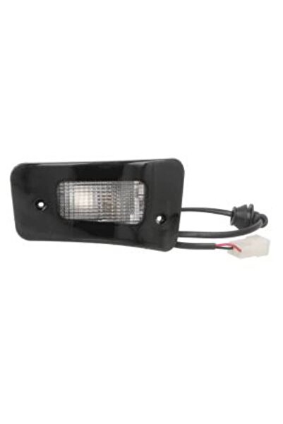 TRUCKLIGHT Lampa Gabarit Dreapta Alb Negru in Relief 12/24v (in Parasolar) Iv...