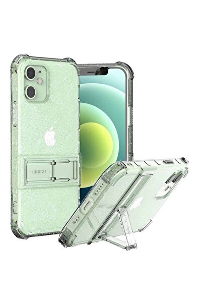Araree Θήκη iPhone 12 Mini Mach Stand διάφανη με γκλίτερ