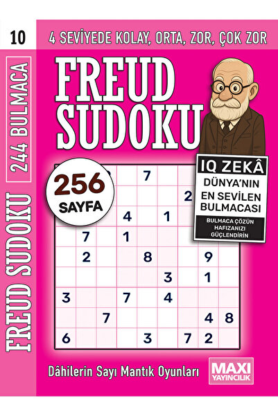MAXİ Sudoku Yaratıcı İnsanların Sayı ve Mantık Oyunları 10