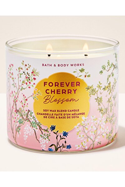 Bath & Body Works Forever Cherry Blossom Büyük Mum
