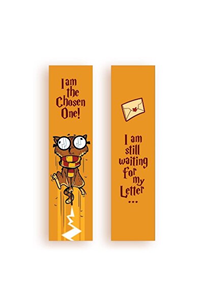 Molom Semn de carte carton The Chosen One perla 5x20cm multicolor
