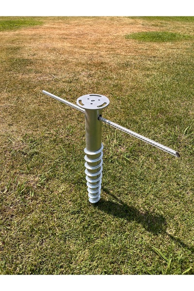 His Vidalı Temel Sistemleri KF Tipi 75 cm Vidalı Kazık