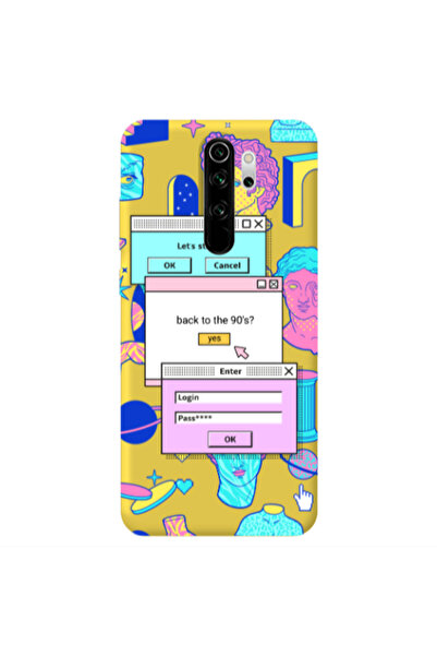 Other Xiaomi Redmi Note 8 Pro Enter Login Yellow Colored Silicone TPU Θήκη