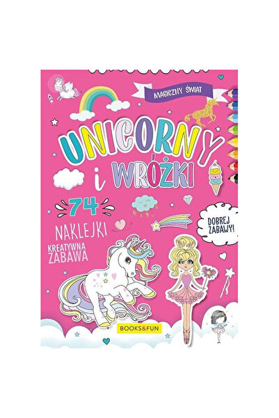 OEM Carte activitati Books And Fun Magic Unicorn si Zane 21x29cm
