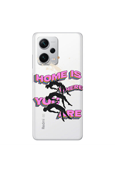 Other Xiaomi Redmi Note 12 5G Home Is Where Transparent Silicone TPU Θήκη