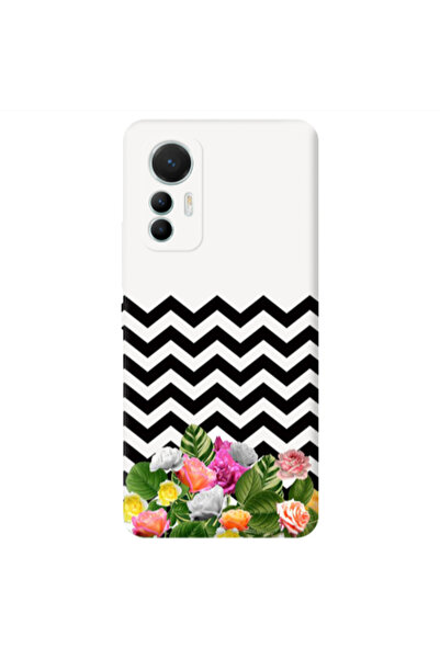 Other Xiaomi Mi 12 Lite Arow patern Red Colored Silicone TPU Θήκη