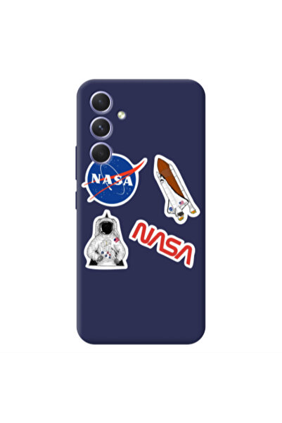 Other Samsung A36 Nasa Dark blue Colored Silicone TPU Θήκη