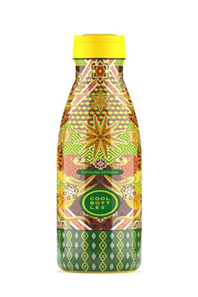 Tuc Tuc Tuctuc Boy's Ethnic Pattern Water Bottle 500ml Multicolor