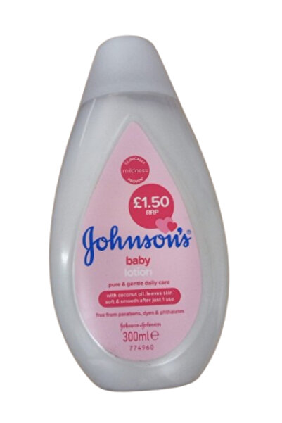 Johnson's Loțiune de corp pentru bebeluși cu ulei de cocos, Hipoalergenică, 3...