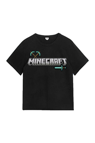 Mojang AB Minecraft Μπλουζάκι Μαύρο Κωδικός: 08CLT0192