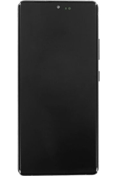 Samsung Οθόνη με μηχανισμό αφής και πλαίσιο για Galaxy S10 Lite (Μαύρο) Κωδικ...