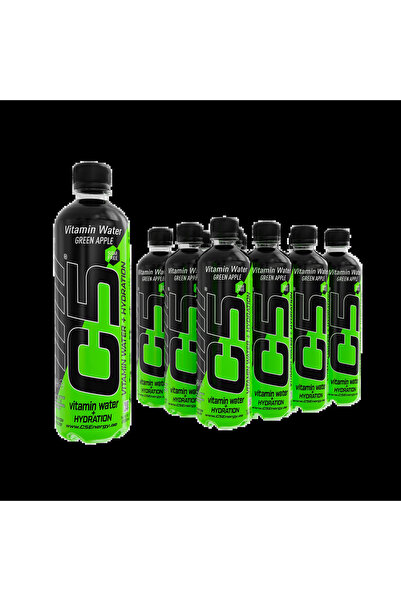 C5 Hydration Green Apple Electrolytes Vitamin Water - Zero Sugar - Functional...