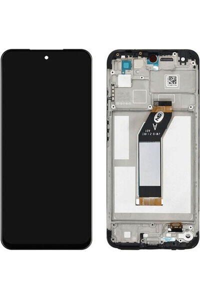 Xiaomi Πλαίσιο οθόνης με μηχανισμό αφής και πλαίσιο για Redmi 10 (Μαύρο) Κωδι...