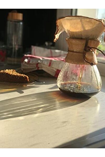 Yıldızan ألبيمو (قطعتان) قابل للغسل، فلتر قهوة من القماش كيميكس، غير مبيض، 10...