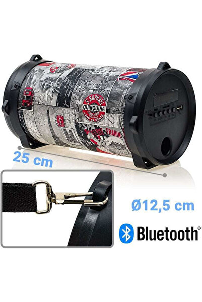 OEM Sightseeing The World 4 Ηχείο Bluetooth Πολύχρωμο