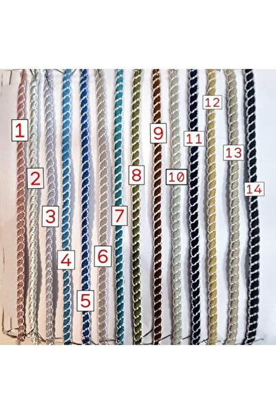 Yıldızan Rope Motif Ribbon Ornament Embroidery Model |   Embroidery Accessory...