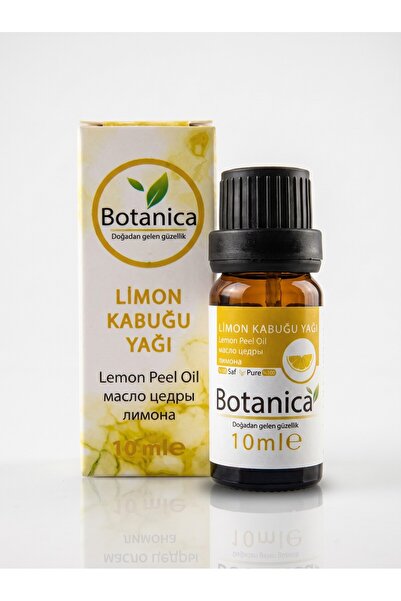 botanica زيت قشر الليمون العطري النقي 100% 10 مل - مستخلص الليمون عالي التركي...