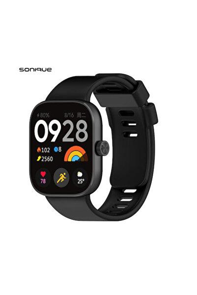 Other Λουράκι Σιλικόνης Sonique Μαύρο (Redmi Watch 4 / Redmi Watch 5)