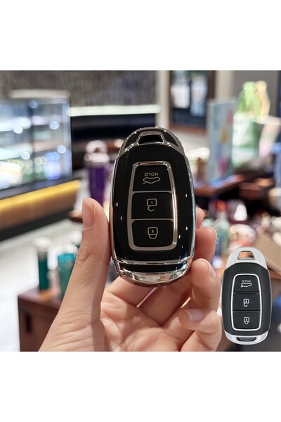 KeyRoN For Hyundai Kona Elantra I10 I20 Santa 2019 and Above Smart 3-Button S...