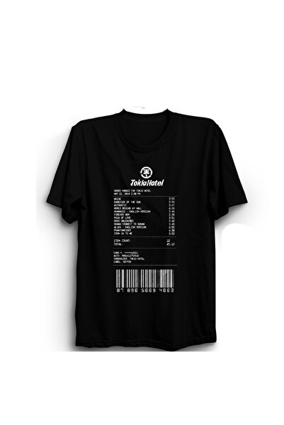 ZOKAWEAR Tokio Hotel, Bill of Songs, Rock Metal Music Band T-Shirt