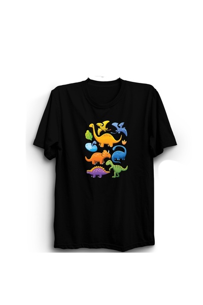 ZOKAWEAR Colorful Dinosaurs, Colorful Dinosaurs, R?ngar?ng Dinosaurs T-Shirt