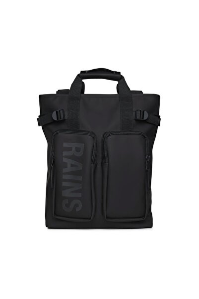 Rains TEXEL ΣΑΚΙΔΙΟ ΠΛΑΤΗΣ ΤΥΠΟΥ TOTE W3 14240-01 Μαύρο ONE