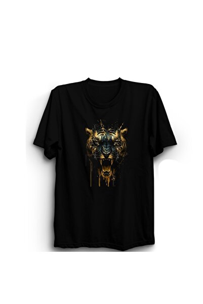 ZOKAWEAR Gold Tiger, Tiger, Animal, Wild, Animal T-Shirt