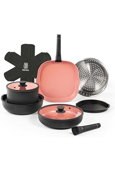 Generic ROYDX Titanium Pots and Pans Set