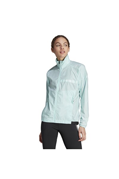 adidas Performance W MT WIND JACKE IA1804 Τυρκουάζ L