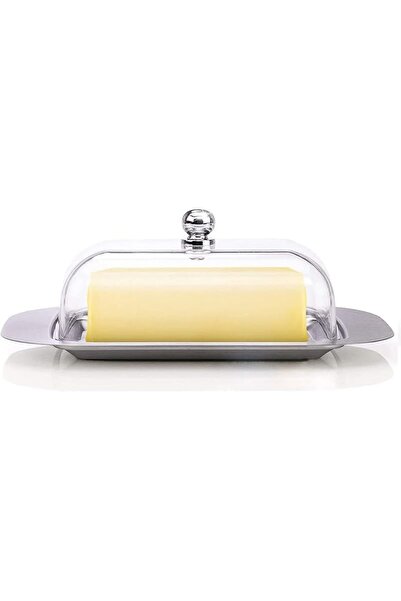 Arabest Stainless Steel Butter Dish,250g Capacity,with Lid and Handle,for Sto...