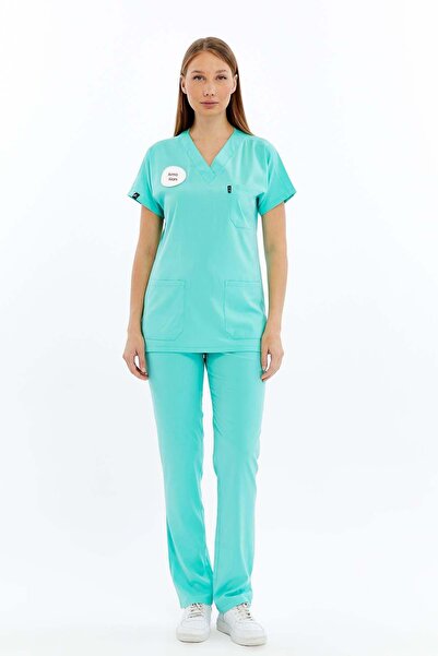 Çatı Medikal Spaniard - Family Health Jersey Lycra Scrubs (Women) (Compliant ...