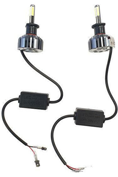 OEM Λάμπα Αυτοκινήτου H1 LED 6000K Ψυχρό Λευκό 9-36V 2 Τεμάχια