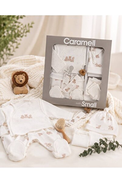 pamloli kids CARAMELL PREMATÜRE 6'LI HASTANE ÇIKIŞ SETİ