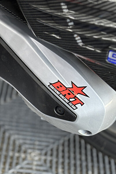 Banxtre Brt Racing Sponsor Sticker Decal for Honda Pcx (1 Piece)