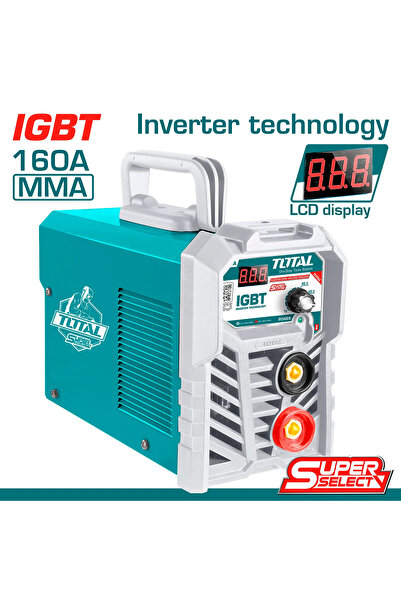 TOTAL ماكينة لحام انفرتر 160A MMA الكترونية TW21602 توتال