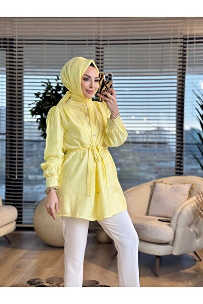 Lamazi Veil 2026 Ancel Gömlek Sarı