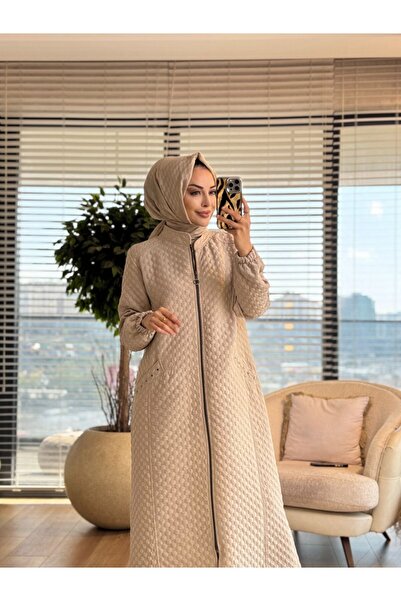 Taşpınar 26521 Honeycomb Quilted Cap Beige