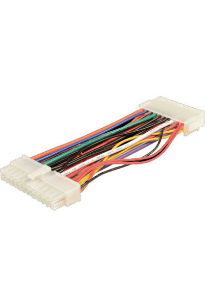 POWERTECH Καλώδιο ATX 24 ακίδων σε ATX 24 ακίδων 0,2μ Πολύχρωμο (CAB-W005)