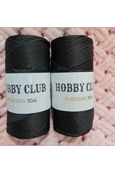 hobby club [ 1 Adet 4no 200 Gr] Polyester Makrome Orta Kalın Supla Ve Çanta I...