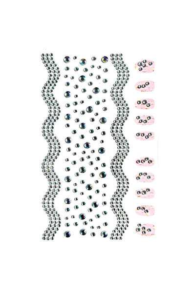 OEM Set Stickere Autoadezive pentru Mana si Unghii, Nail Art, Cristale tip St...